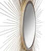 Peegel 'Sun' kuldne D70cm